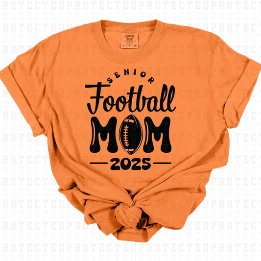 SENIOR FOOTBALL MOM *SINGLE COLOR* - DTF TRANSFER