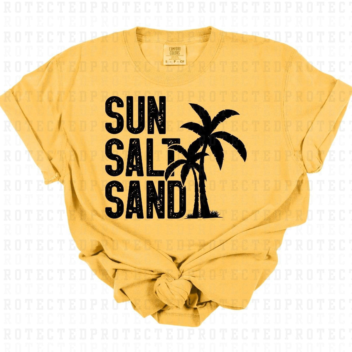 SUN SALT SAND *SINGLE COLOR* - DTF TRANSFER