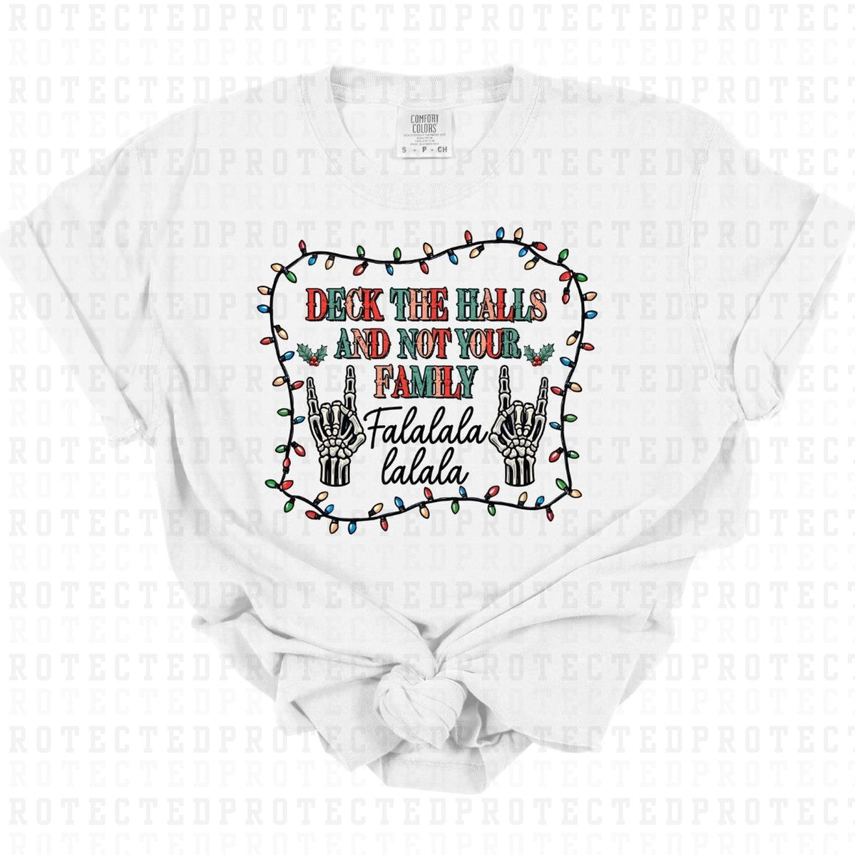 DECK THE HALLS - DTF TRANSFER