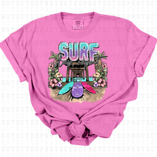 SURF SLEEP REPEAT - DTF TRANSFER