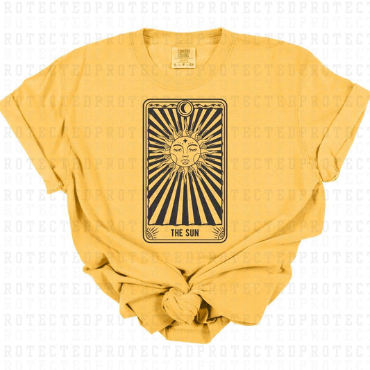 THE SUN *SINGLE COLOR* - DTF TRANSFER