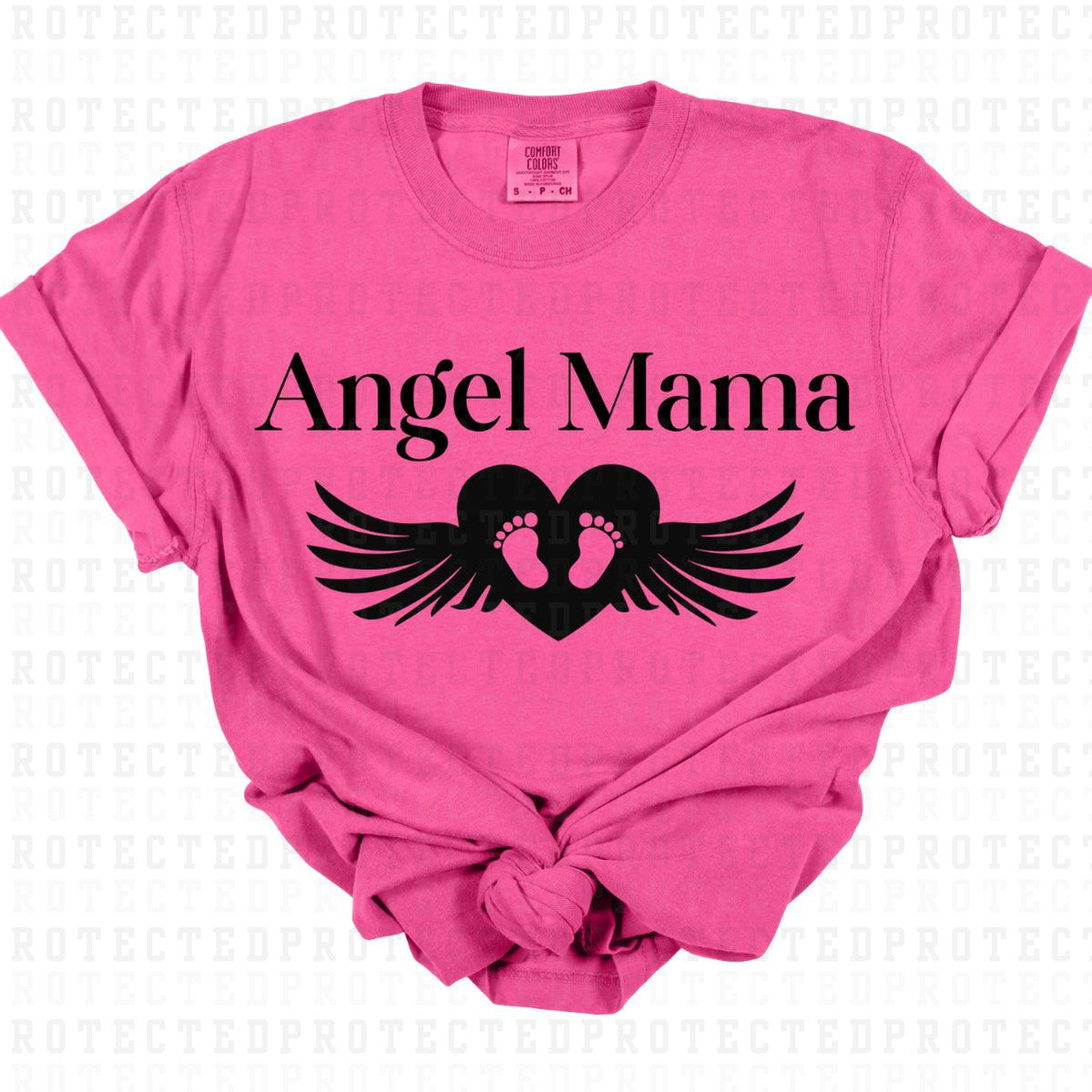 ANGEL MAMA *SINGLE COLOR* - DTF TRANSFER