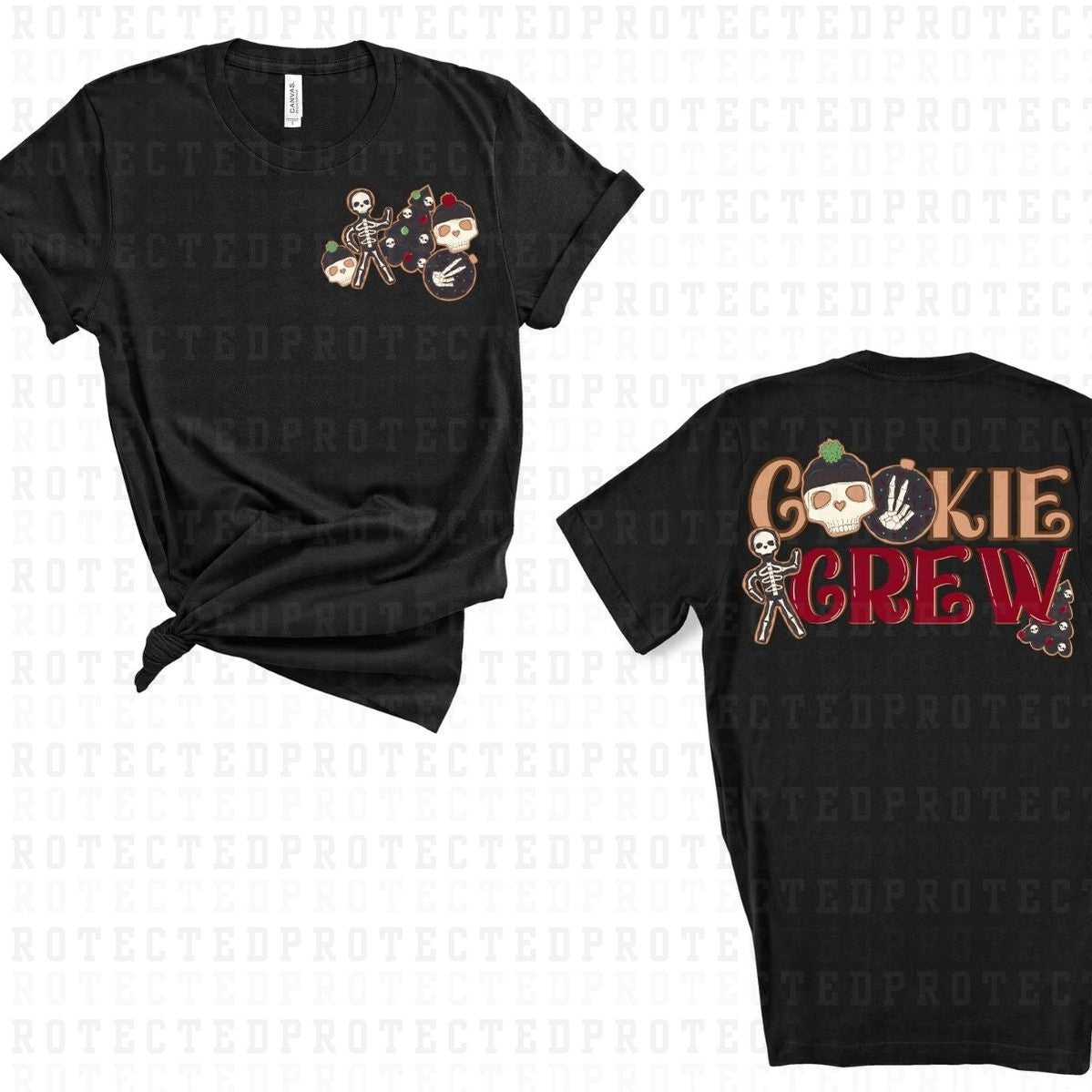 COOKIE CREW (POCKET+BACK)- DTF TRANSFER