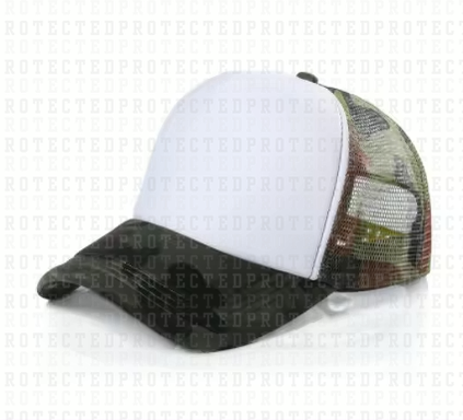 BLANK TRUCKER HATS - ADULT