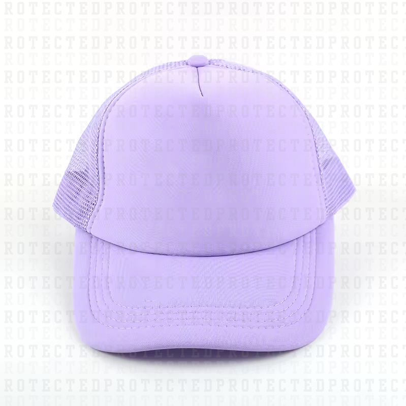 BLANK TRUCKER HATS - ADULT