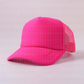 BLANK TRUCKER HATS - ADULT