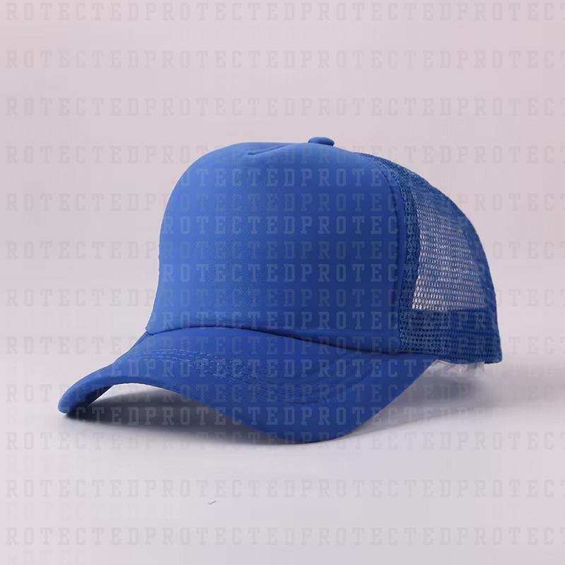 BLANK TRUCKER HATS - ADULT