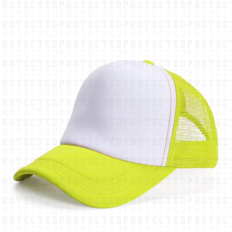 BLANK TRUCKER HATS - ADULT