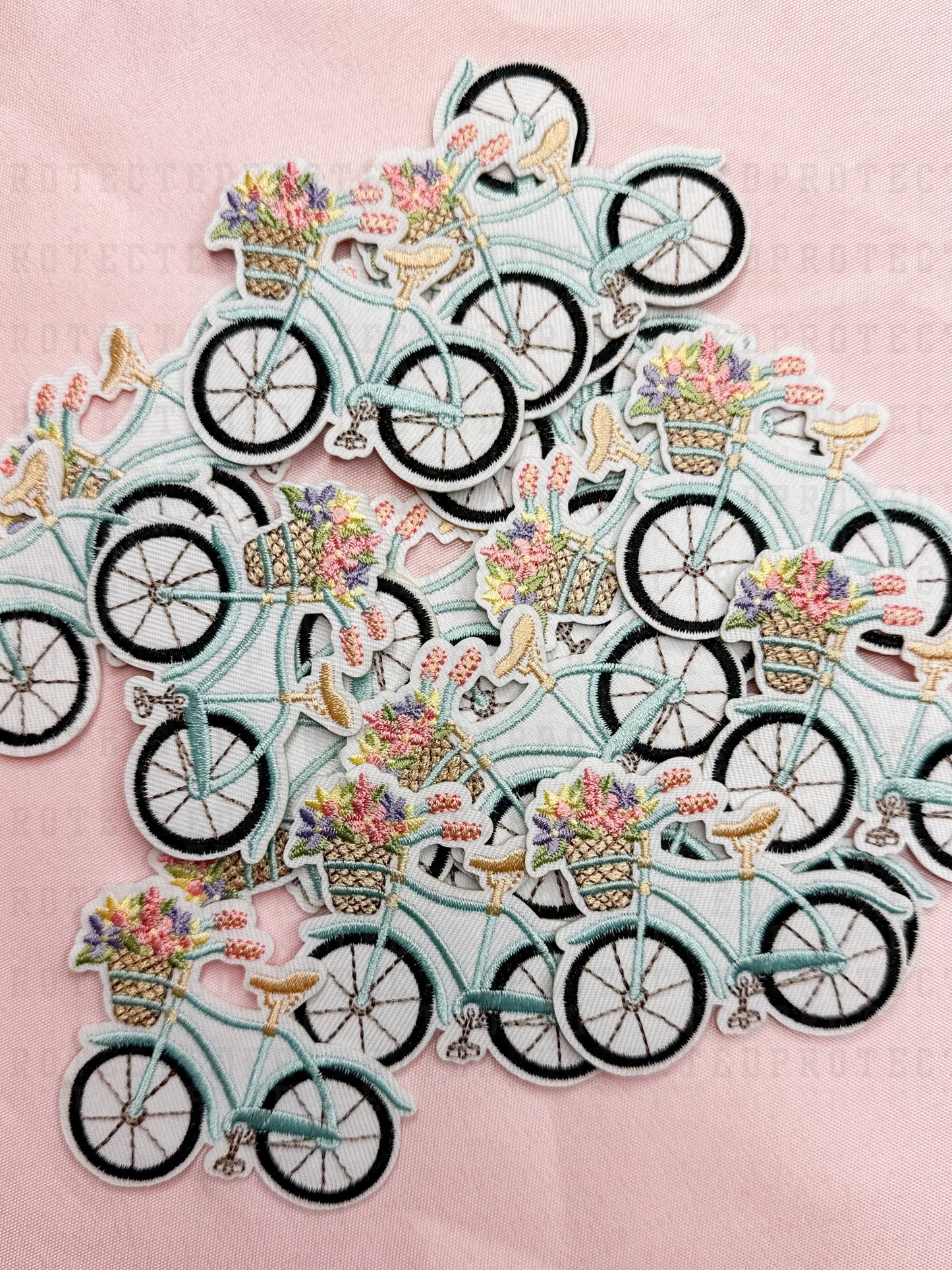 FLOWER BIKE - HAT PATCH