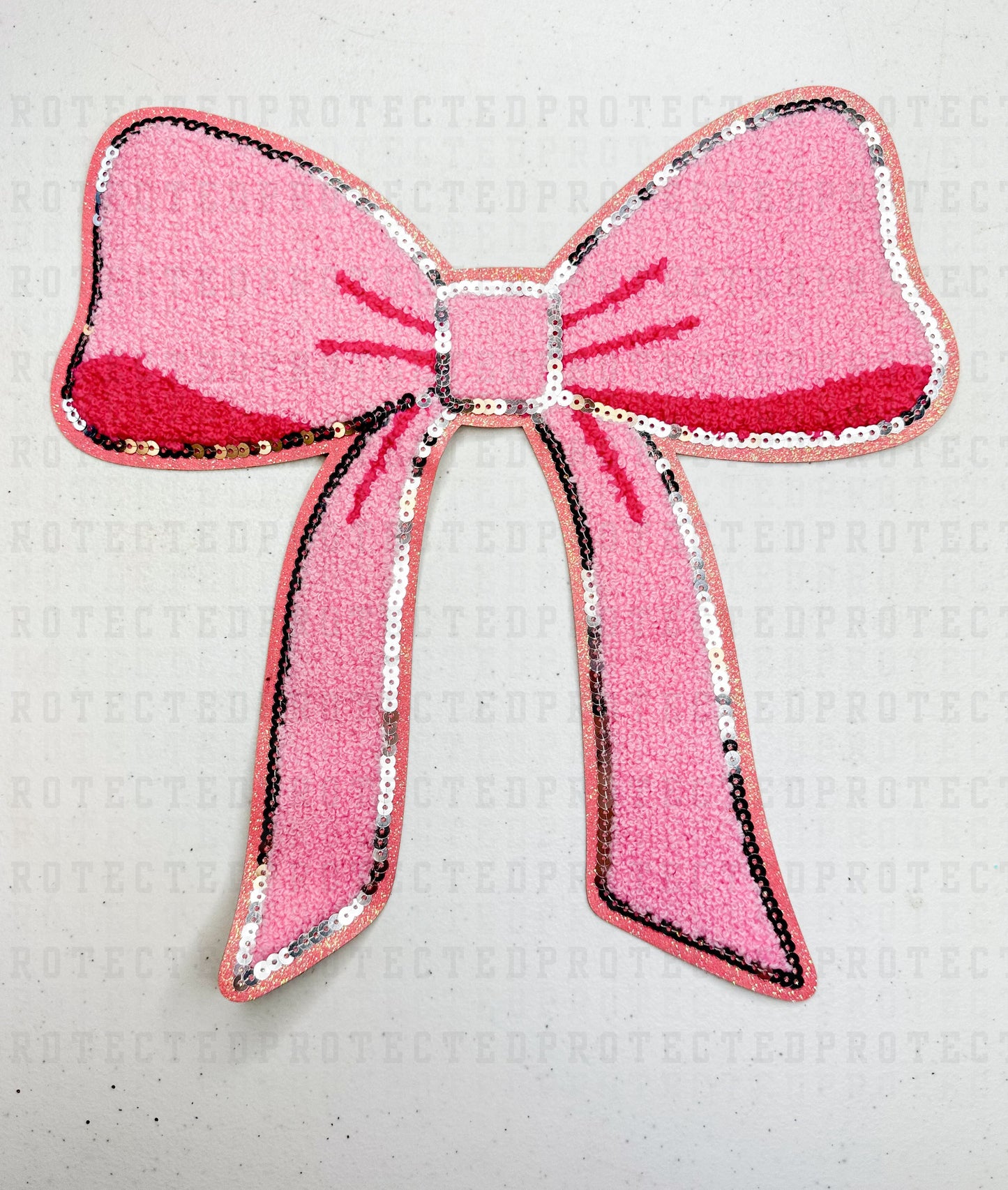 CROQUETTE BOW - CHENILLE PATCH – KAI RAE TRANSFERS