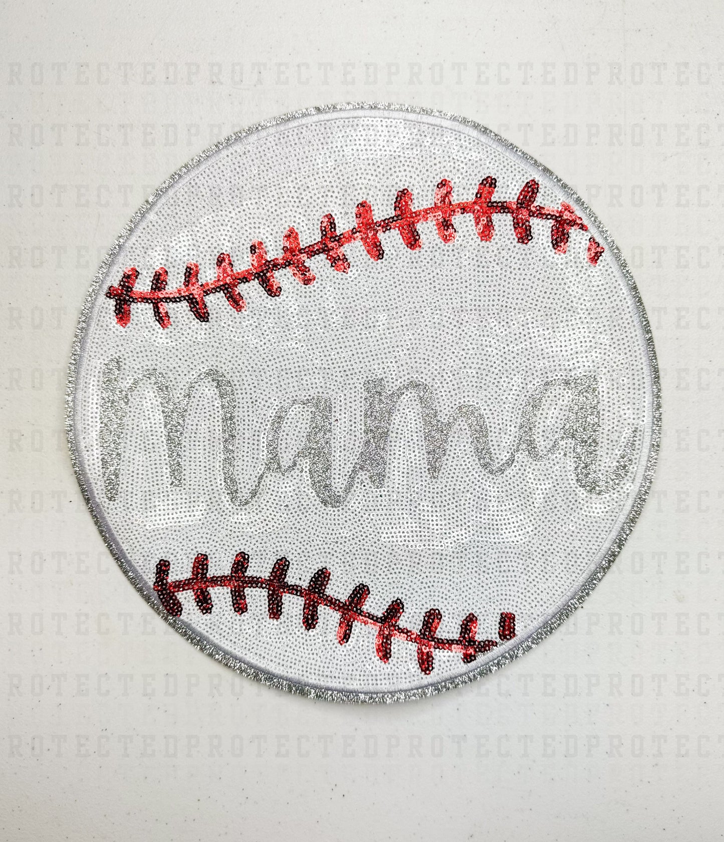 BASEBALL MAMA - SEQUIN PATCH