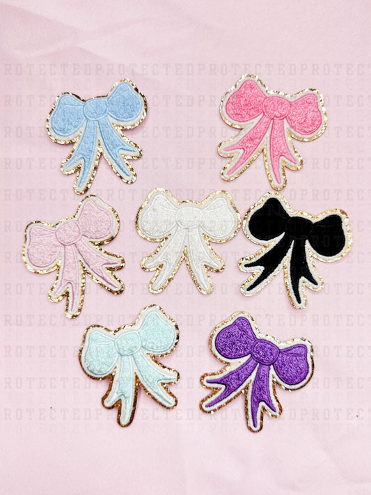 COQUETTE BOWS - HAT PATCH