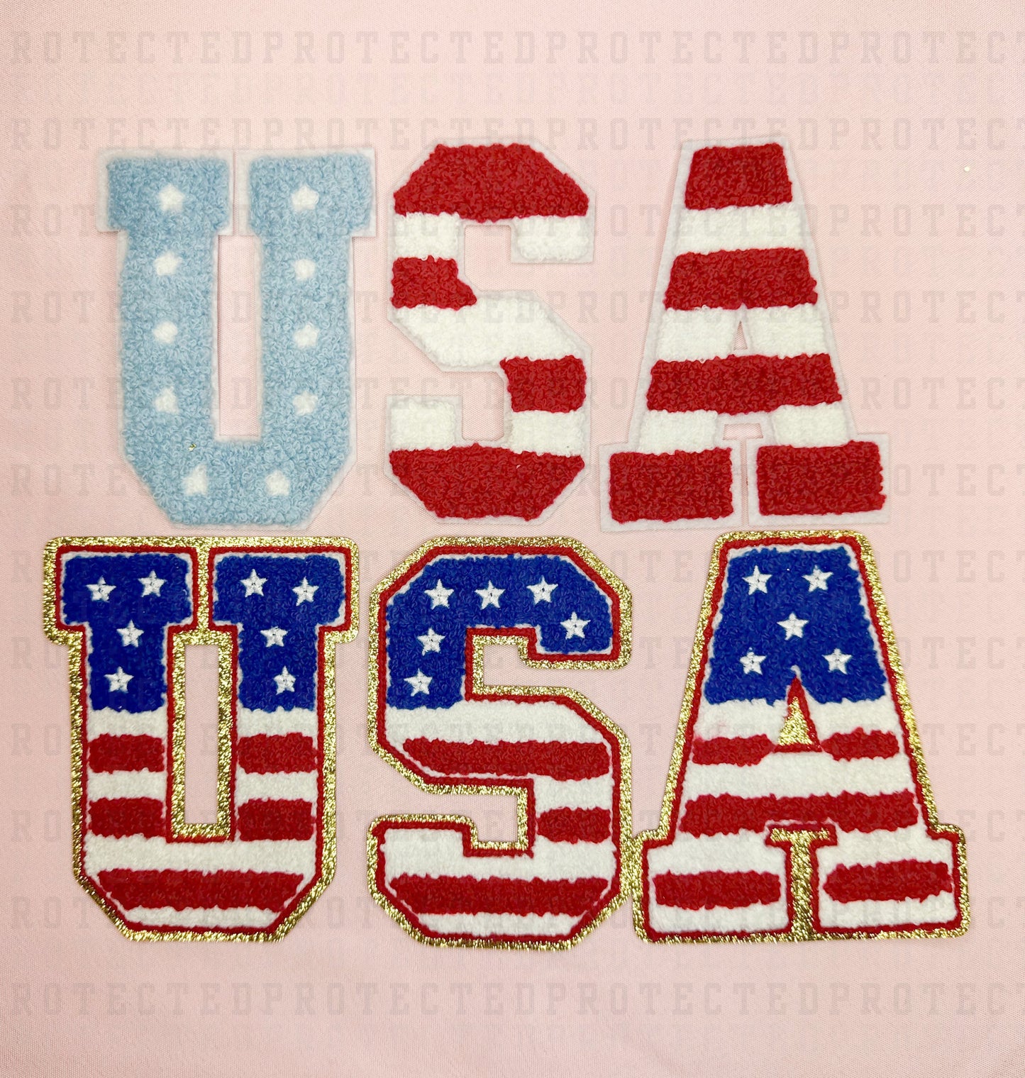 USA - CHENILLE PATCH