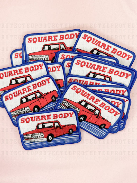 RED SQUAREBODY - HAT PATCH