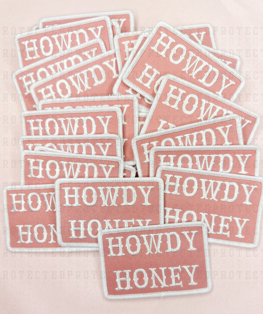 HOWDY HONEY - HAT PATCH