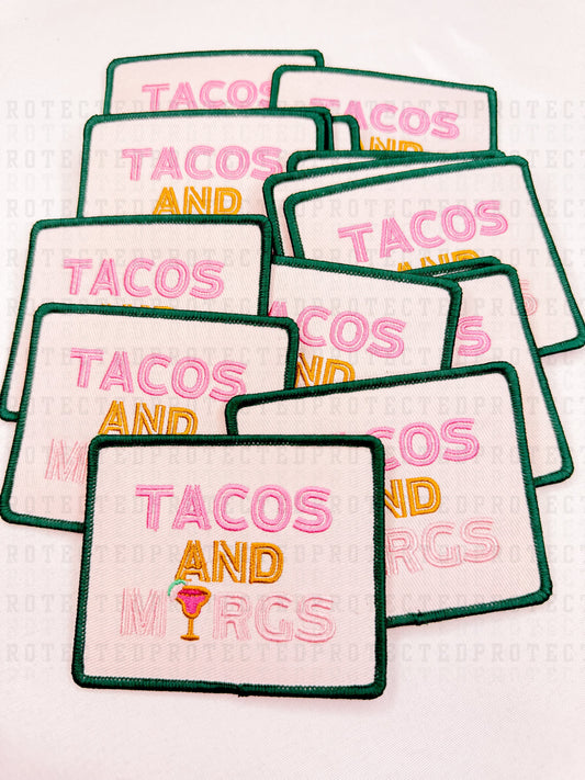 TACO'S & MARGS - HAT PATCH
