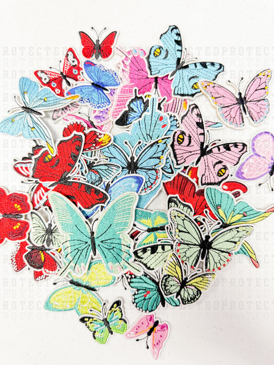 BUTTERFLY BUNDLE (48 PIECE) - HAT PATCH