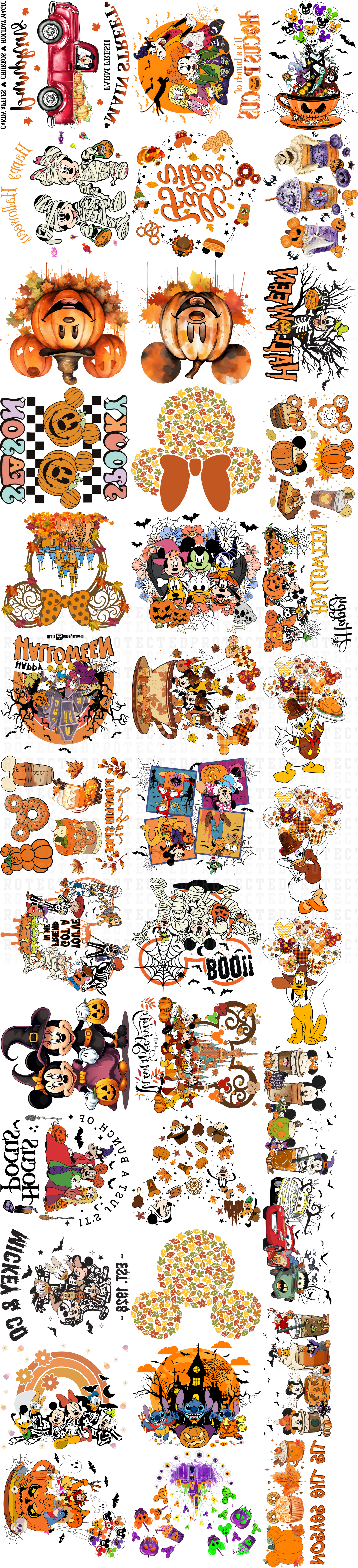 MAGICAL FALL 2.0 - 30" x 133" PRE-MADE GANG