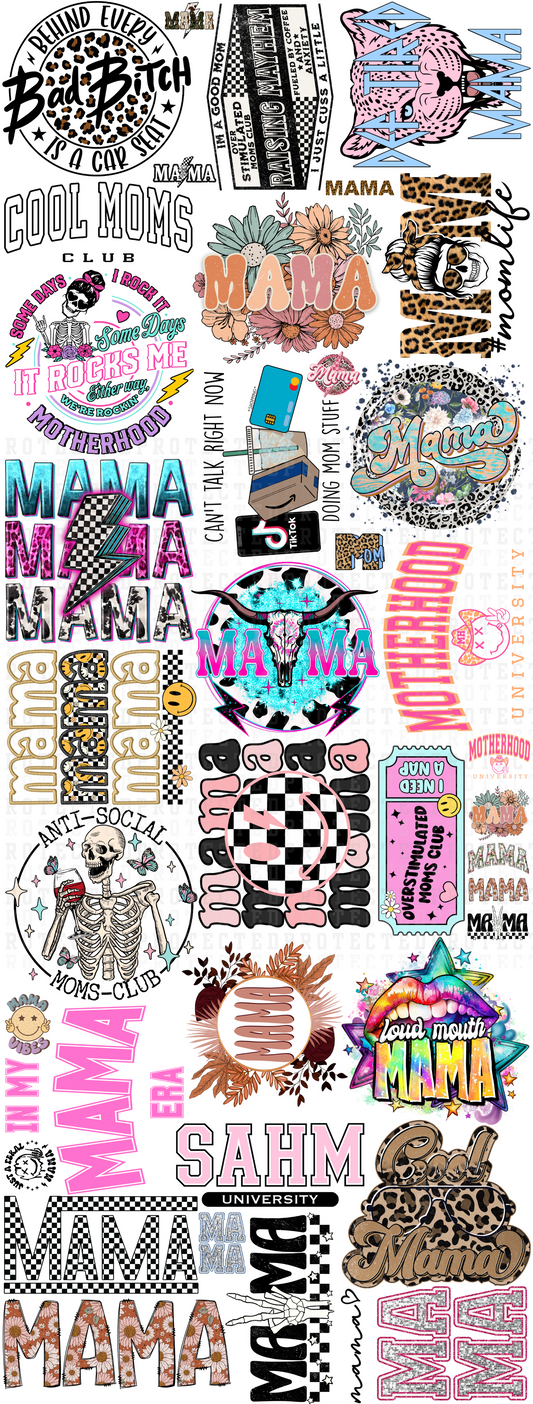 COOL MAMA -  30" x 80" PRE-MADE GANG