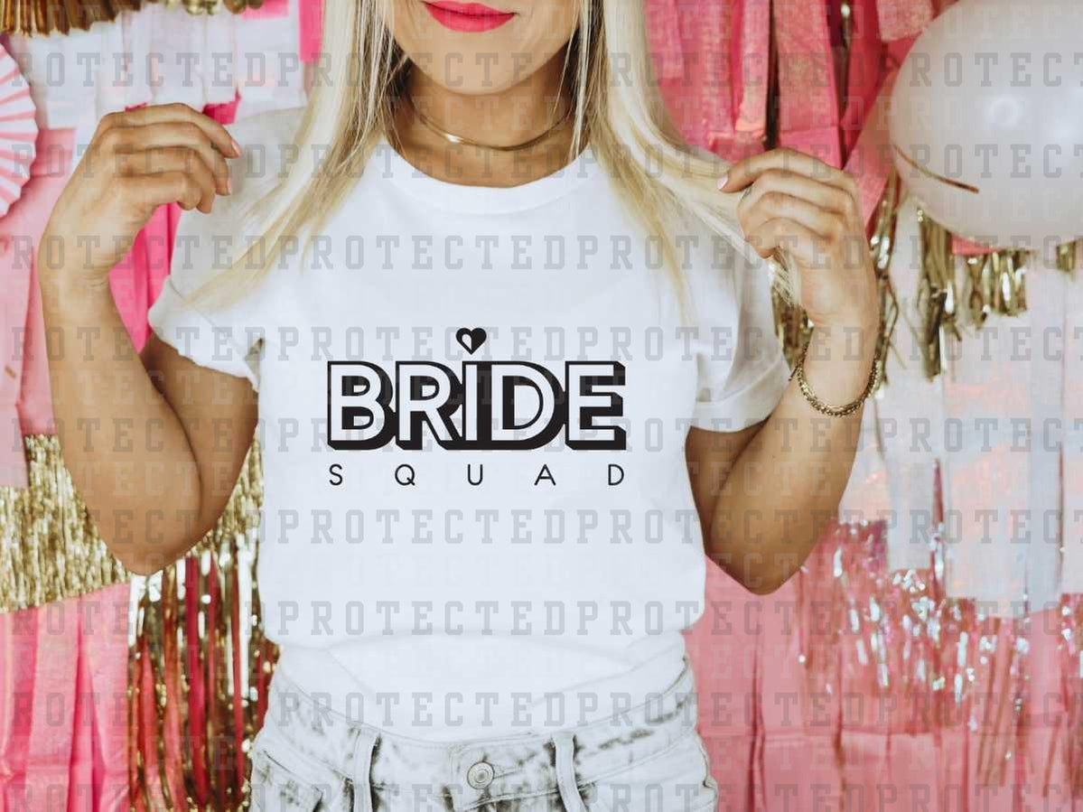 BRIDE SQUAD - DTF TRANSFER