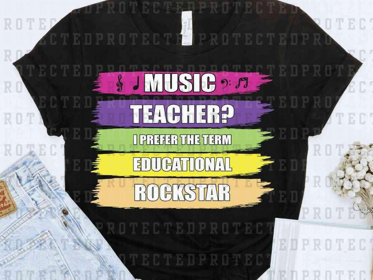 MUSIC TEACHER - DTF TRANSFER