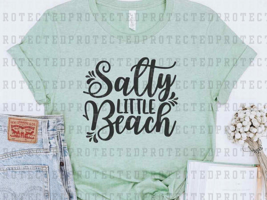 SALTY LITTLE BEACH *SINGLE COLOR* - DTF TRANSFER