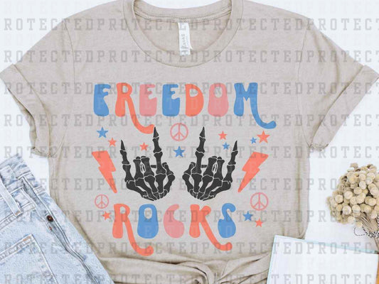 FREEDOM ROCKS - DTF TRANSFER