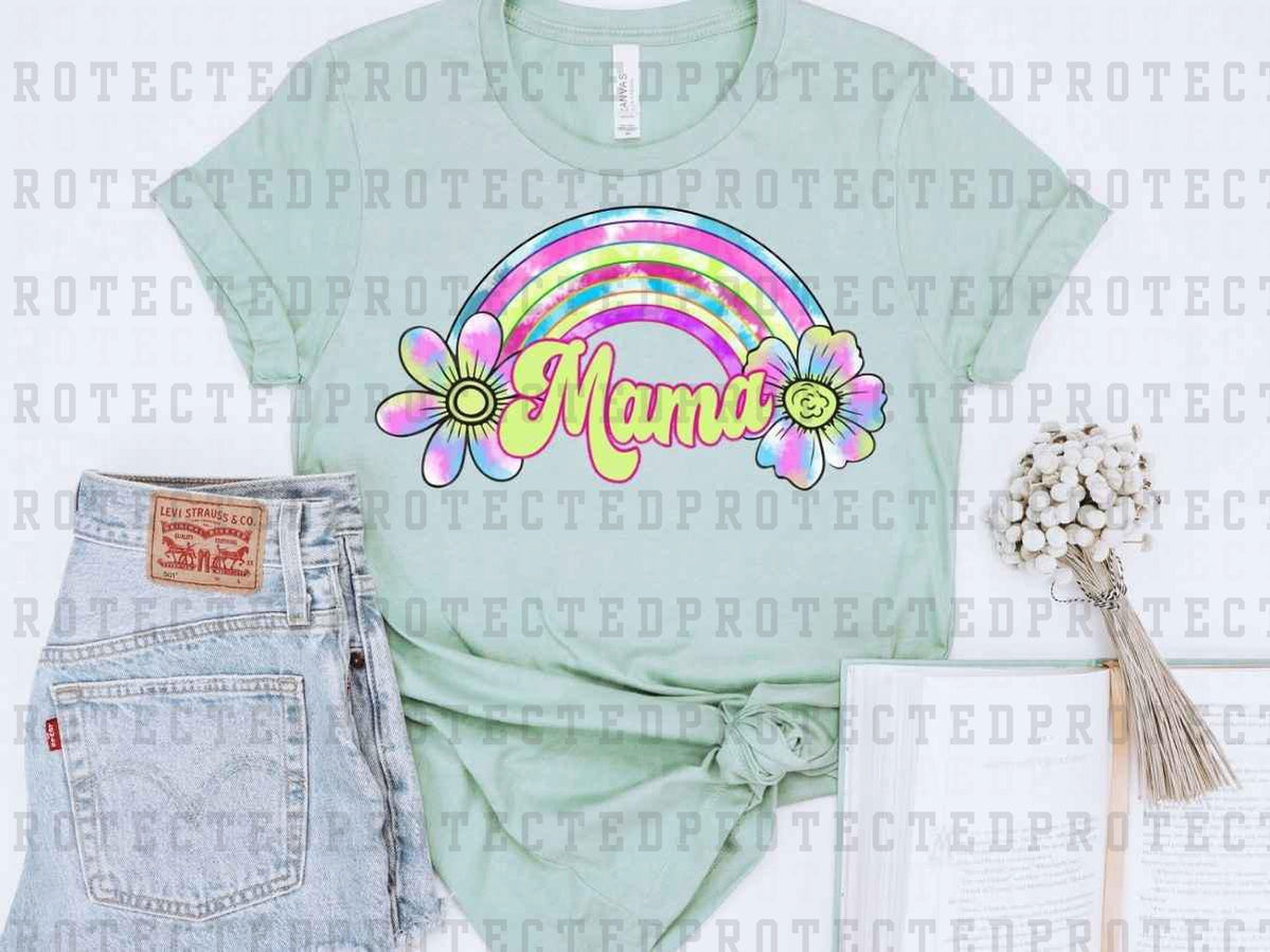 MAMA TIEDYE RAINBOW - DTF TRANSFER