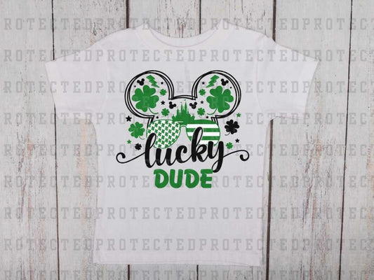 LUCKY DUDE SHAMROCK - DTF TRANSFER