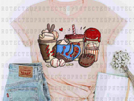 BASEBALL COFFEE - DTF TRANSFER