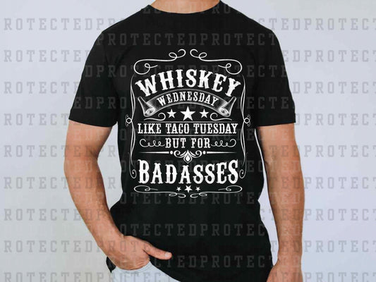 WHISKEY WEDNESDAY *SINGLE COLOR* - DTF TRANSFER