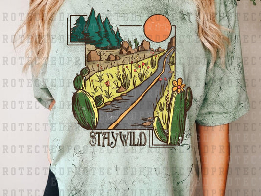 STAY WILD - DTF TRANSFER