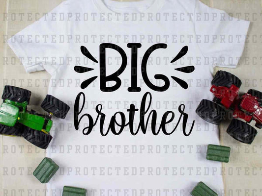 BIG BROTHER *SINGLE COLOR* - DTF TRANSFER