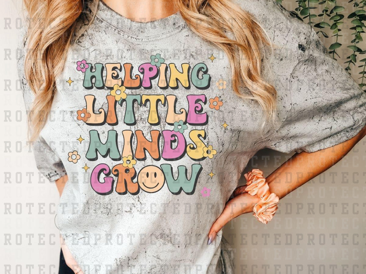 HELPING LITTLE MINDS GROW - DTF TRANSFER
