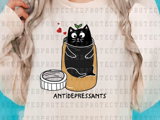 ANTI DEPRESSENTS CAT - DTF TRANSFERS