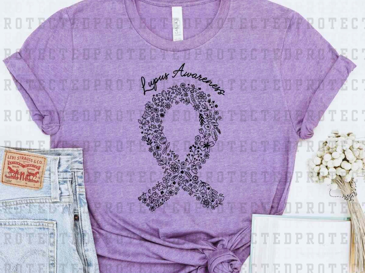 LUPUS AWARENESS *SINGLE COLOR* -  DTF TRANSFER