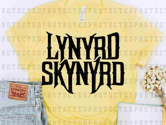 LYNYARD SKYNYRD *SINGLE COLOR* - DTF TRANSFER