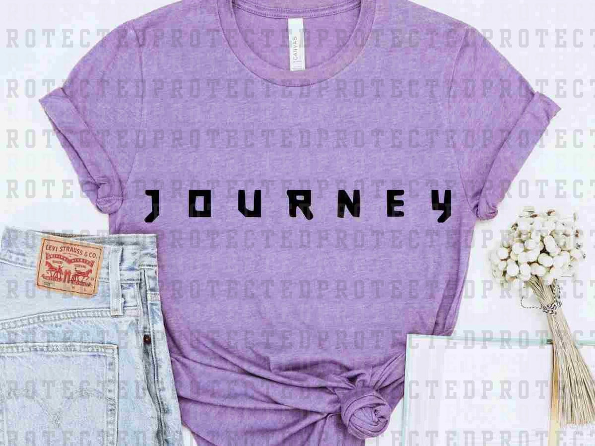 JOURNEY *SINGLE COLOR* - DTF TRANSFER