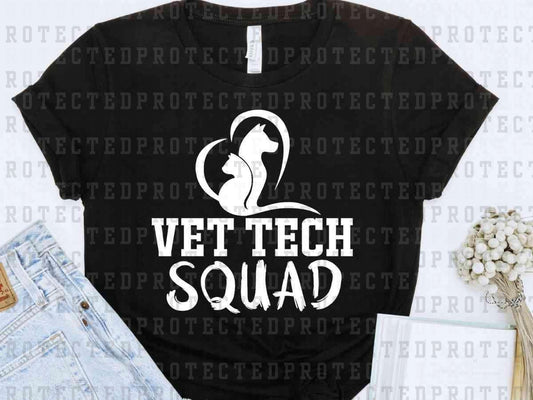 VET TECH SQUAD *SINGLE COLOR* - DTF TRANSFER