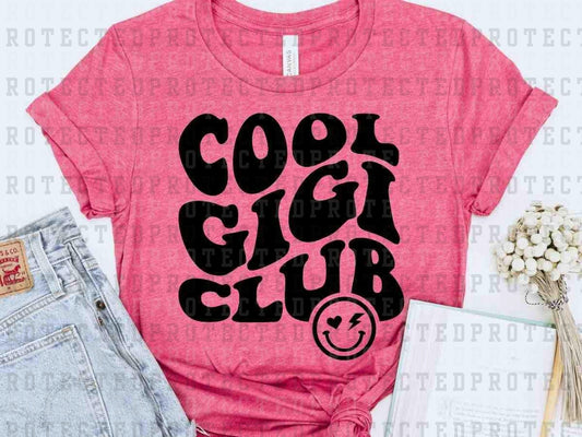 COOL GIGI CLUB *SINGLE COLOR* - DTF TRANSFER