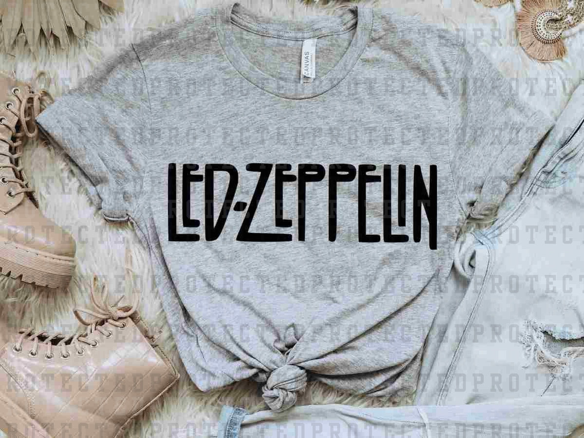 LED ZEPPELIN *SINGLE COLOR* - DTF TRANSFER