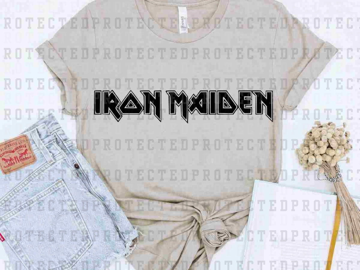 IRON MAIDEN *SINGLE COLOR* - DTF TRANSFER