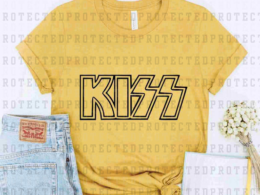 KISS *SINGLE COLOR* - DTF TRANSFER