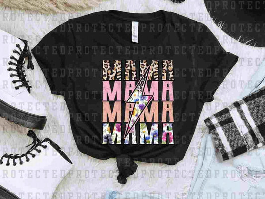 MAMA LEOPARD FLORAL - DTF TRANSFER