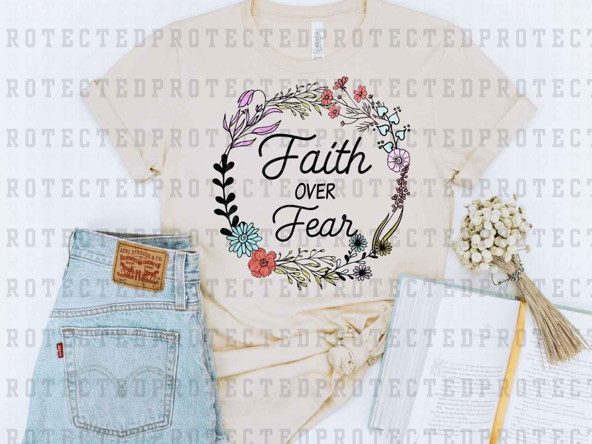 FAITH OVER FEAR - DTF TRANSFER