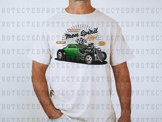 GREEN SPIRIT HOTROD- DTF TRANSFER