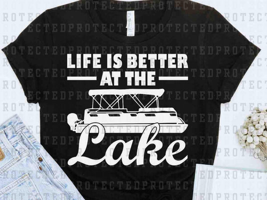 BETTER AT THE LAKE *SINGLE COLOR* - DTF TRANSFER