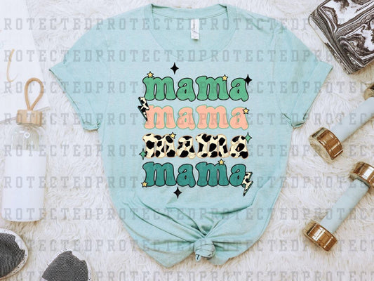 MAMA TEAL MATCHING - DTF TRANSFERS