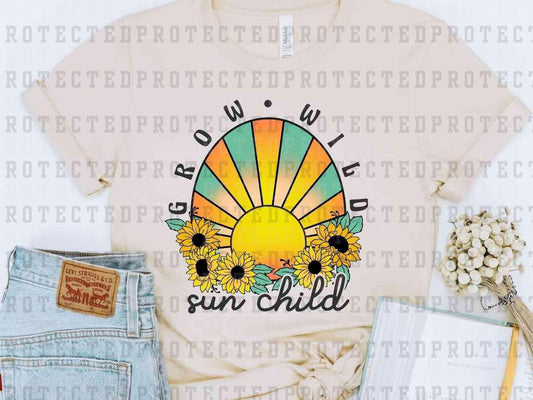 GROW WILD SUN CHILD - DTF TRANSFER