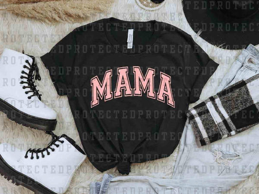 PINK VARSITY MAMA - DTF TRANSFER